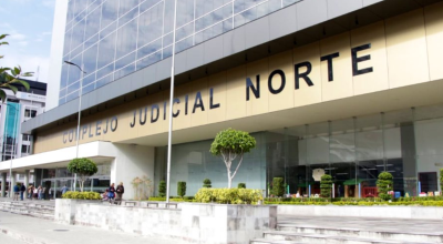 En el Complejo Judicial Norte, en Quito, se llevó a cabo este 6 de julio de 2020 la audiencia de juzgamiento contra Kevin P. y David A.
