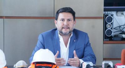 El ministro de Transporte, Gabriel Martínez, durante un evento público el pasado 2 de marzo de 2020. 