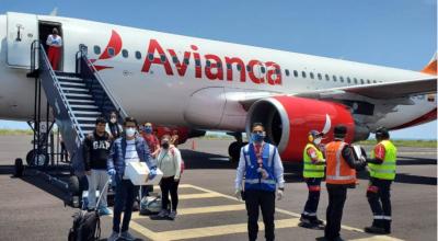 Imagen referencial de un vuelo de Avianca.