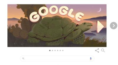 Google colocó el 31 de mayo de 2020 un 'doodle' con varias ilustraciones referentes a Galápagos.
