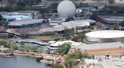 Vista panorámica de las instalaciones de Disney World, en Florida, Estados Unidos.