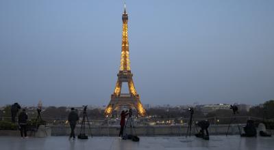 Imagen de la Torre Eiffel, en París, Francia.