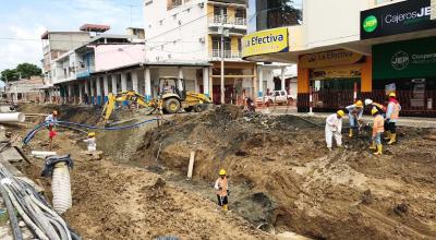 El proyecto del Plan Priza para el soterramiento de redes eléctricas y de telecomunicaciones en Portoviejo, Manabí.