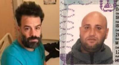 Los extranjeros Oren Sheinman y Shy Dahan (+) fueron detenidos el 3 de junio de 2020.