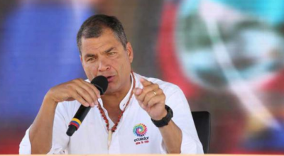 Rafael Correa fue presidente de Ecuador entre 2007 y 2017.