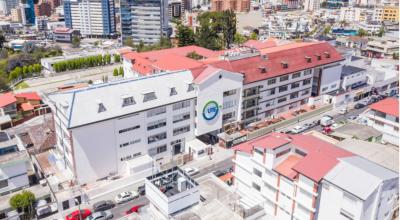 Imagen panorámica de la Universidad UTE. 