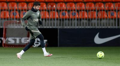 El delantero Diego Costa, en un entrenamiento con el Atlético de Madrid.