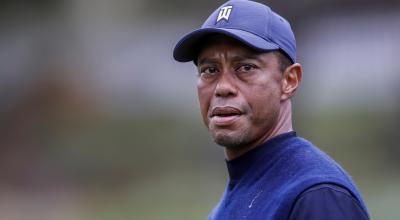 Tiger Woods, durante la tercera ronda del torneo Zozo del PGA Tour, en Estados Unidos, el 24 de octubre de 2020.