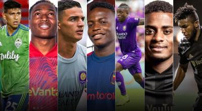 Xavier Arreaga, Anderson Julio, Alexander Alvarado, Jhon Espinoza, Jhegson Méndez, Diego Palacios y José Cifuentes jugarán en la MLS 2021.
