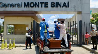 Foto referencial del hospital de Monte Sinaí, el 6 de abril de 2020. 