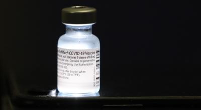 Dosis de vacuna de Pfizer-BioNTech contra el Covid-19, el 23 de abril de 2021.
