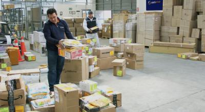 Bodega de SiatiGroup en Calderón, en el norte de Quito, en 2020.