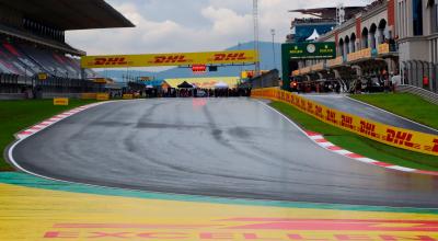 Vista general de la parrilla de salida antes del Gran Premio de Turquía de Fórmula 1, en el circuito Intercity, el 15 de noviembre de 2020.