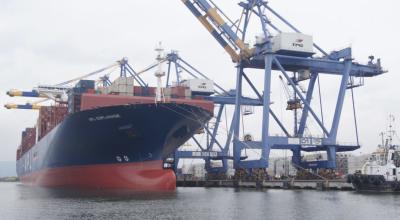 La Terminal Portuaria de Guayaquil, el 17 de enero de 2020. 