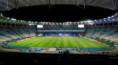 Estadio Maracaná antes de la final de la Copa América el sábado 10 de julio de 2021. 