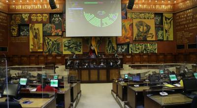 La Asamblea Nacional, en sesión del Pleno este 13 de julio de 2021.