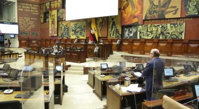 El pleno de la Asamblea Nacional, el 16 de septiembre de 2021.