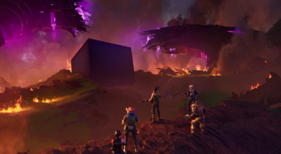 Captura del videojuego Fortnite.