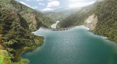 Imagen referencial de la presa del proyecto hidroeléctrico Cardenillo. 28 de septiembre de 2021