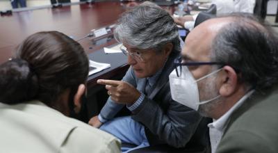 El presidente Guillermo Lasso presidió la sesión del Comité de Crisis en Guayaquil. El 29 de septiembre de 2021