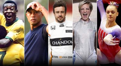 Pelé, Tiger Woods, Fernando Alonso, Beatrice Vio y Maggie Nichols, protagonistas de documentales deportivos.