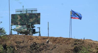 Radar instalado en el cerro Montecristi, en Manabí. 28 de octubre de 2021