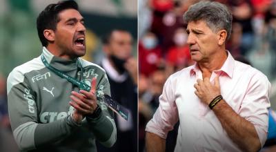 Abel Ferreira (DT de Palmeiras) y Renato Gaucho (Flamengo) buscarán el título de la Copa Libertadores 2021 en la final que se juega este sábado 27 de noviembre de 2021, en el estadio Centenario de Montevideo. 