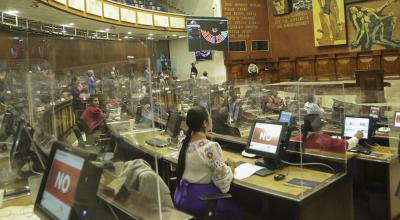 El Pleno de la Asamblea, este 26 de noviembre de 2021, durante el segundo debate de la reforma tributaria.