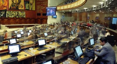 El Pleno de la Asamblea Nacional el 2 de febrero de 2022.