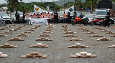 Imagen de los resultados del operativo Galaxia, el 6 de junio de 2013, en el que fueron detenidos Telmo Castro y Wilder Sánchez Farfán.