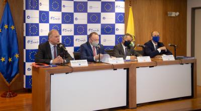 Lanzamiento del Programa Indicativo Plurianual (MIP) de la Unión Europea en Ecuador, el 7 de marzo de 2022.