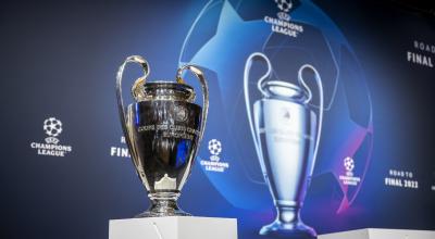 Imagen de la 'Orejona', el trofeo que se entrega cada año al campeón de la Champions League.