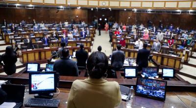 Sesión del Pleno de la Asamblea Nacional. Quito, 22 de marzo de 2022.