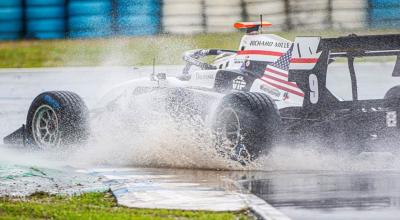 El piloto Juan Manuel Correa durante los entrenamientos en Jerez, el miércoles 6 de abril de 2022.