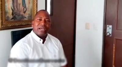 Miguel Ángel Nazareno, alias 'Don Naza', en un video publicado en sus redes sociales en una fecha indeterminada.