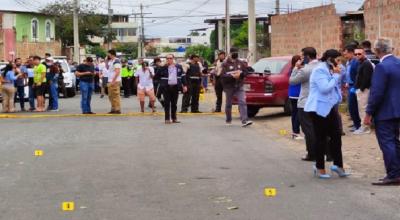 La fiscal de Manabí, Luz Marina Delgado, y su asistente fueron asesinados en Manta, el 25 de mayo de 2022.