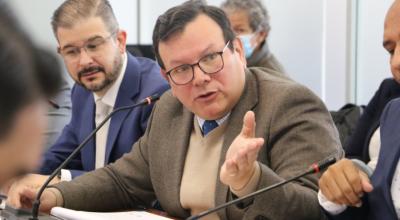 Bernardo Manzano, ministro de Agricultura, durante su intervención en la Comisión de Soberanía Alimentaria de la Asamblea, el 8 de junio de 2022. Ahora se refirió al nuevo aceite de palma popular.