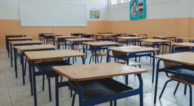 La escuela fiscal Carlos Calderón Chico es una de las 20 escuelas remodeladas por el Municipio de Guayaquil, 9 de mayo de 2022.