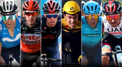 Los ciclistas Alejandro Valverde, Philippe Gilbert, Richie Porte, Tom Dumoulin, Vincenzo Nibali y Maximiliano Richeze se retiran en 2022. 