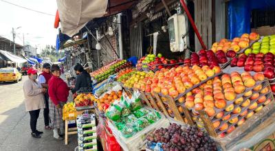 El Mercado Mayorista, en Quito, el 18 de julio de 2022.