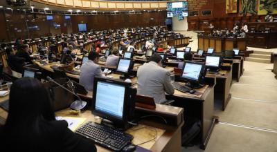 El Pleno de la Asamblea, en sesión de este 19 de julio de 2022.