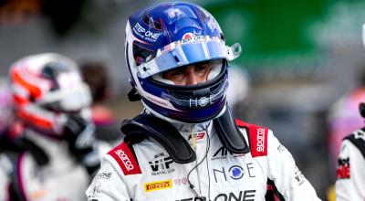 Juan Manuel Correa, durante el Gran Premio de Hungría de la Fórmula 3, el 31 de julio de 2022.