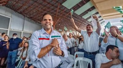 El movimiento Caminantes escogió a Byron Joza como candidato a la Alcaldía de Portoviejo, el 4 de agosto de 2022.