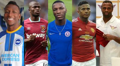 Pervis Estupiñán, Enner Valencia, Moisés Caicedo, Antonio Valencia y Christian Benítez están entre los ecuatorianos más caros de la historia. 