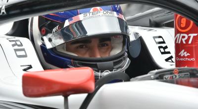 El piloto del ART, Juan Manuel Correa, durante el Gran Premio de Bélgica de la Fórmula 3, el domingo 28 de agosto.