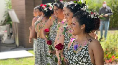 Las 10 mujeres llegaron de diferentes provincias para reclamar por un tratamiento digno. 