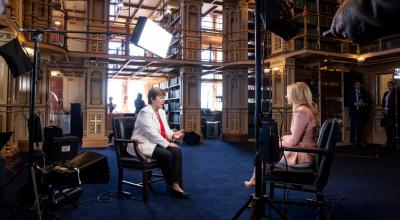 Kristalina Georgieva, directora del FMI, el 10 de octubre de 2022, en Washington. 