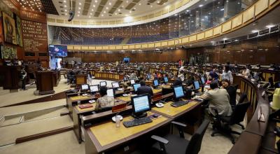 El Pleno de la Asamblea, en sesión de este 13 de octubre de 2022.