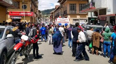 Presuntos sicarios asesinaron a un abogado en el centro de Azogues, el 11 de octubre de 2022.