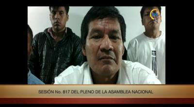 Olindo Nastacuaz fue posesionado como suplente del Consejo de Participación Ciudadana este 27 de noviembre de 2022.